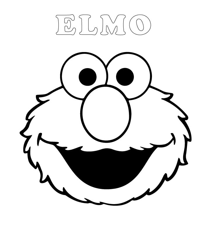 Elmo coloring pages printable for free download