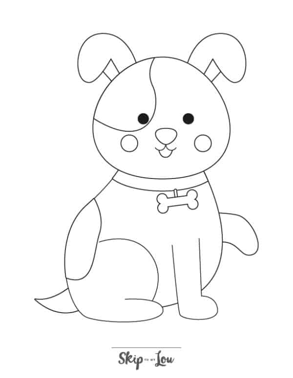 Printable easy coloring pages skip to my lou