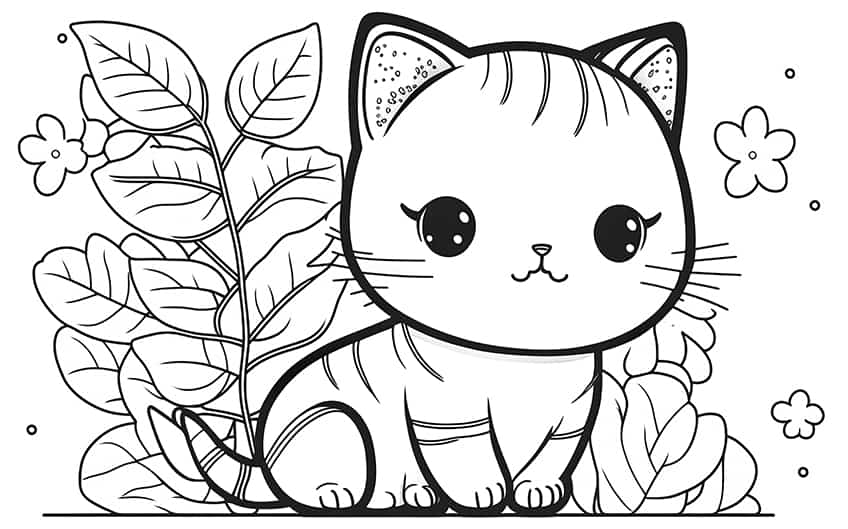 Baby animal coloring pages