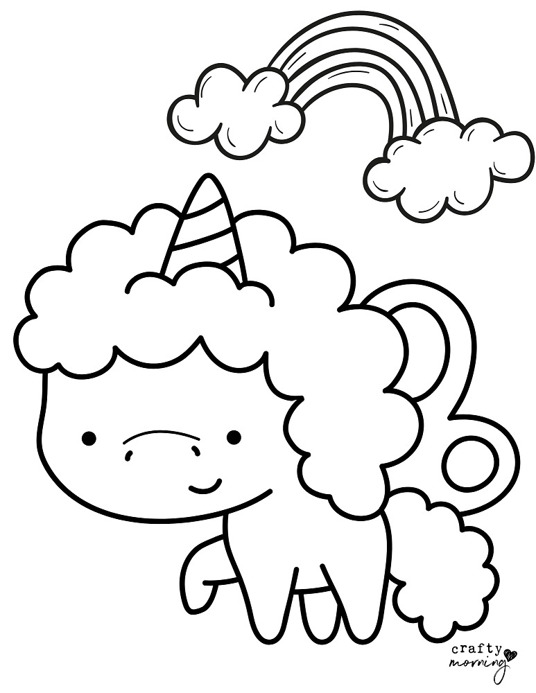 Cute coloring pages for kids to print