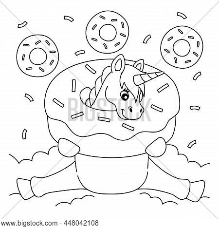 Cute funny coloring vector photo free trial bigstock