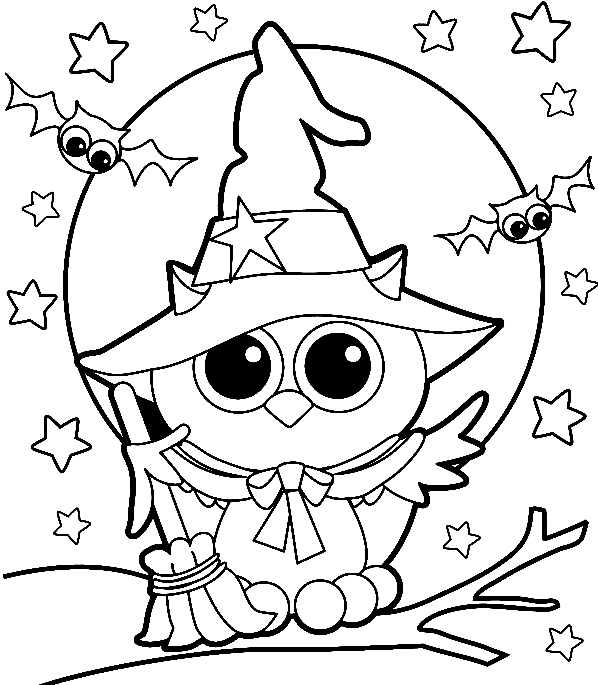 Halloween witch coloring pages printable for free download