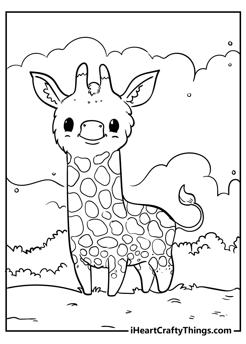 Cute animals coloring pages free printables