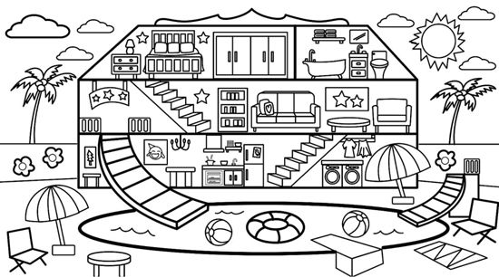 House colouring pages top exceptional house patterns house drawing for kids house colouring pages colouring pages