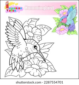 Cute cartoon hummingbird coloring book ññððºðððñ ððµðºñðñððñ ðñðñððºð ððµð