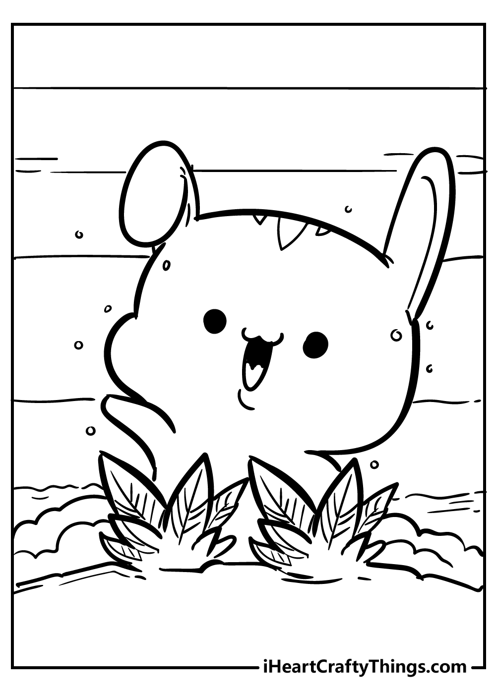 Kawaii coloring pages free printables