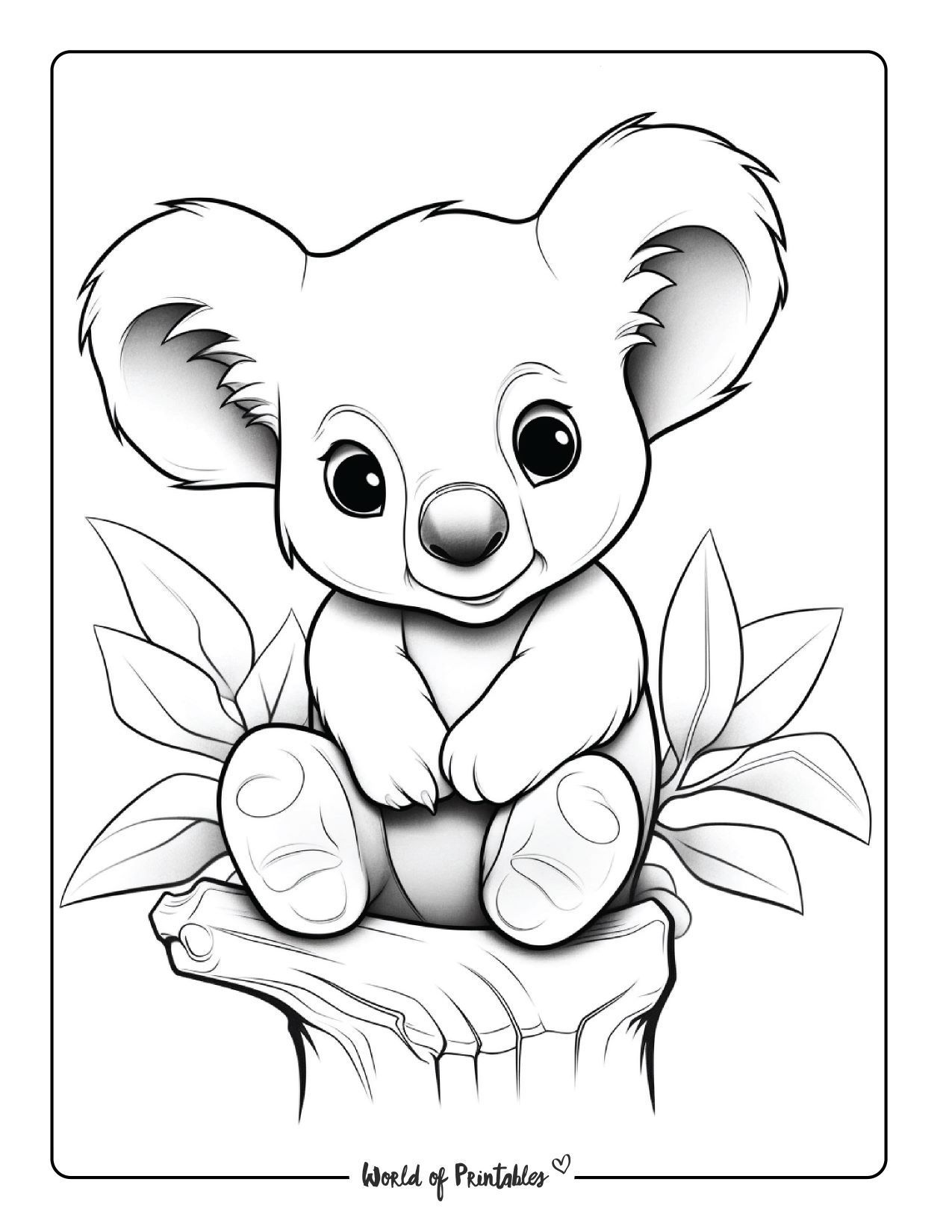 Koala coloring pages for kids cool coloring pages coloring pages animal coloring pages