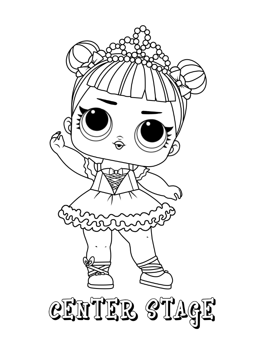 Lol surprise coloring pages print and color