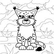 Lynx coloring pages free coloring pages