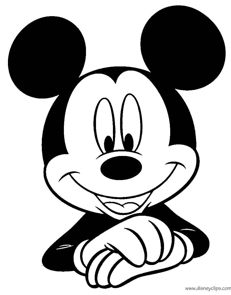 Misc mickey mouse coloring pages