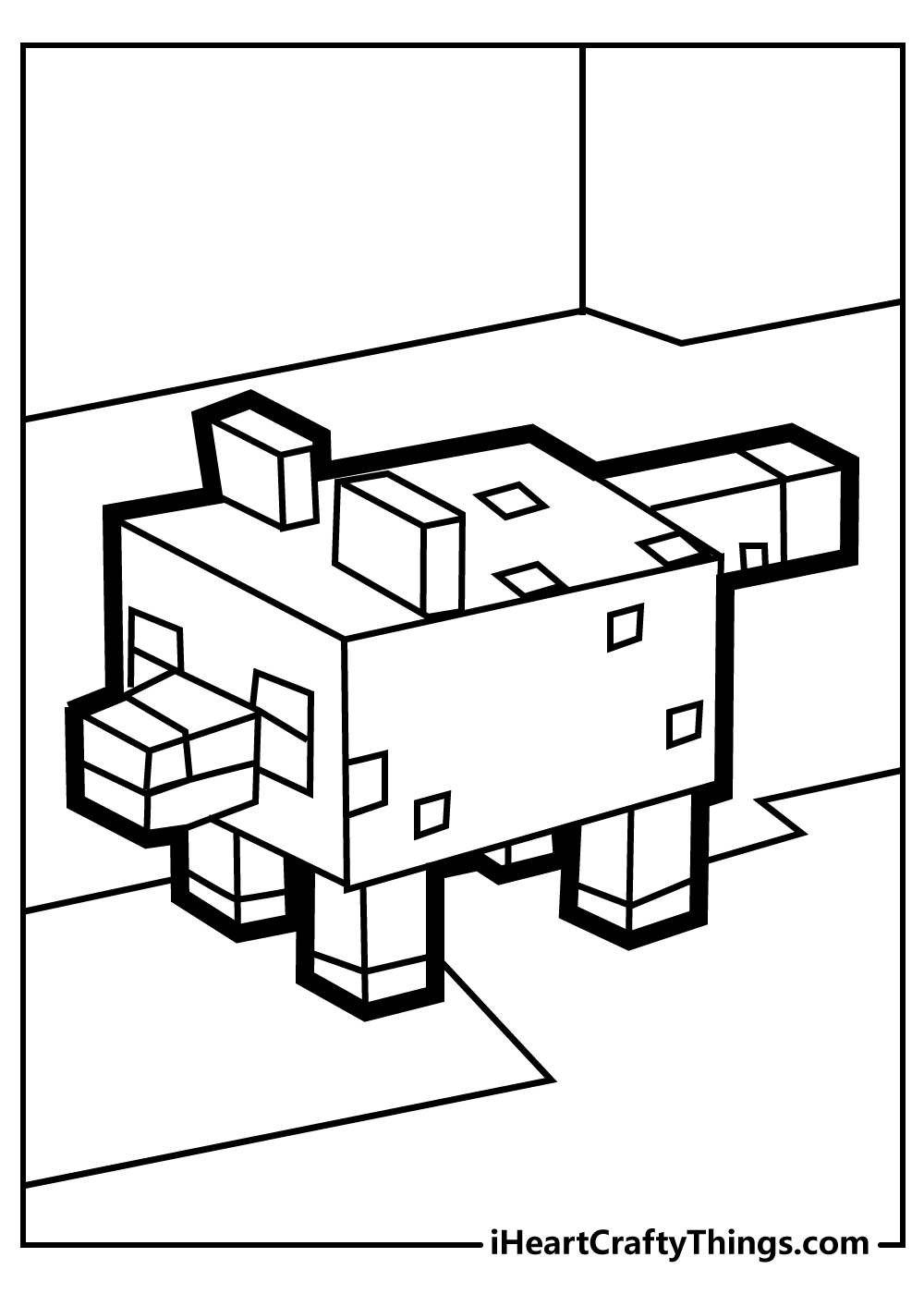 Minecraft coloring pages free printables