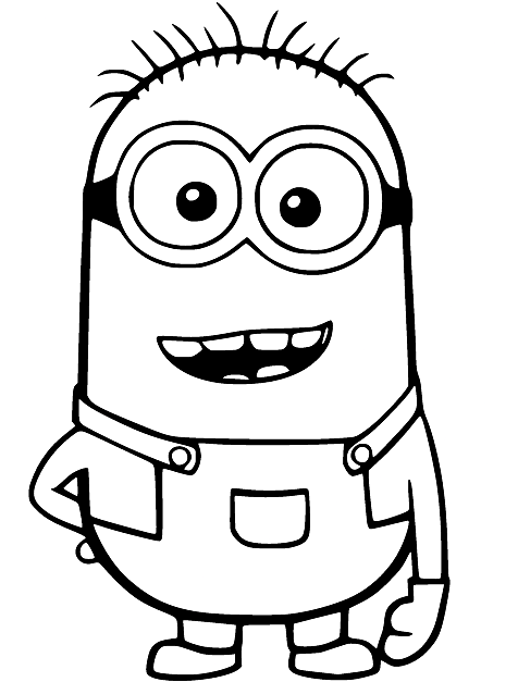 Minion coloring pages printable for free download