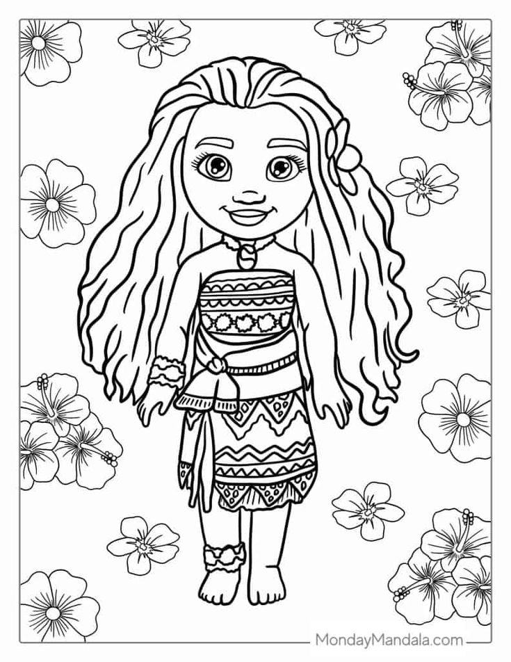 Moana coloring pages free pdf printables moana coloring moana coloring pages coloring pages