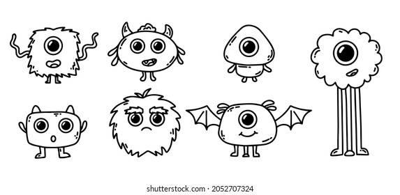 Monster outline images stock photos d objects vectors