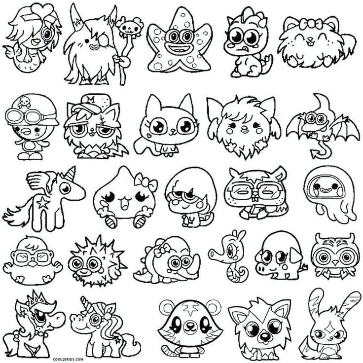 Monster coloring pages pdf ideas for kids