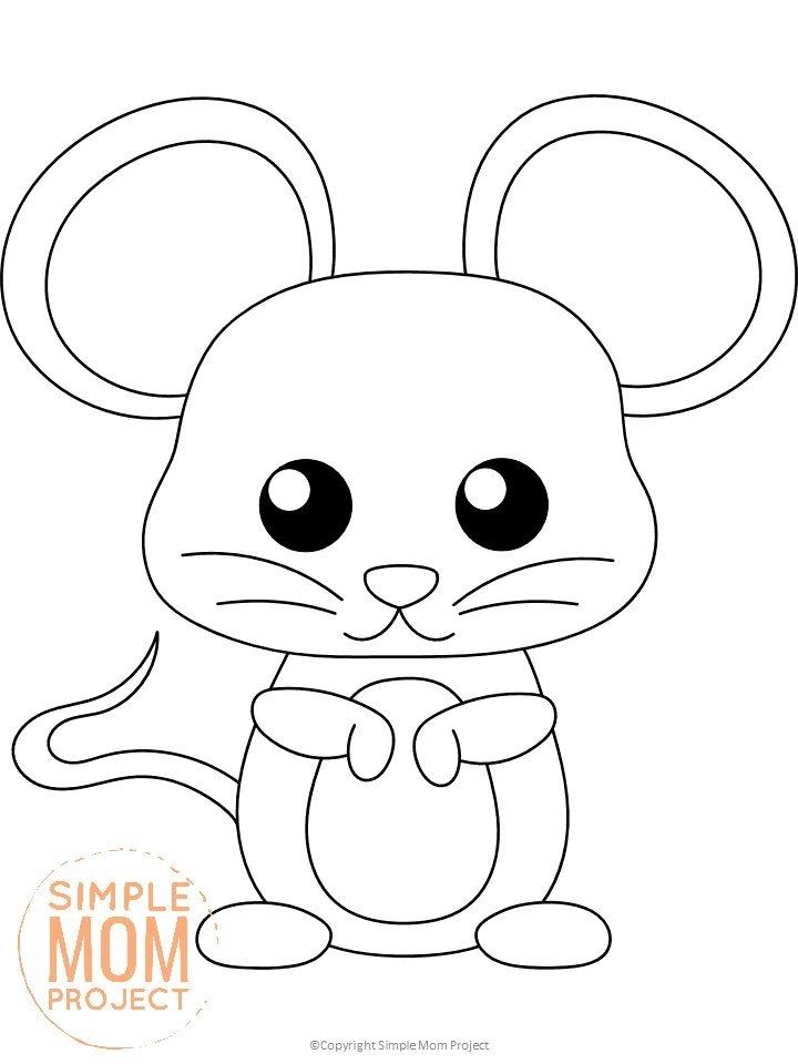 Free printable forest mouse coloring page for kids animal coloring books coloring books coloring pages