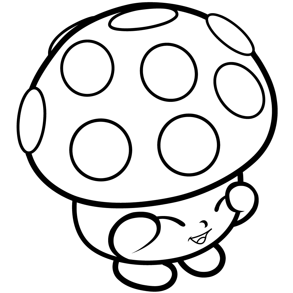 Mushroom coloring pages printable for free download