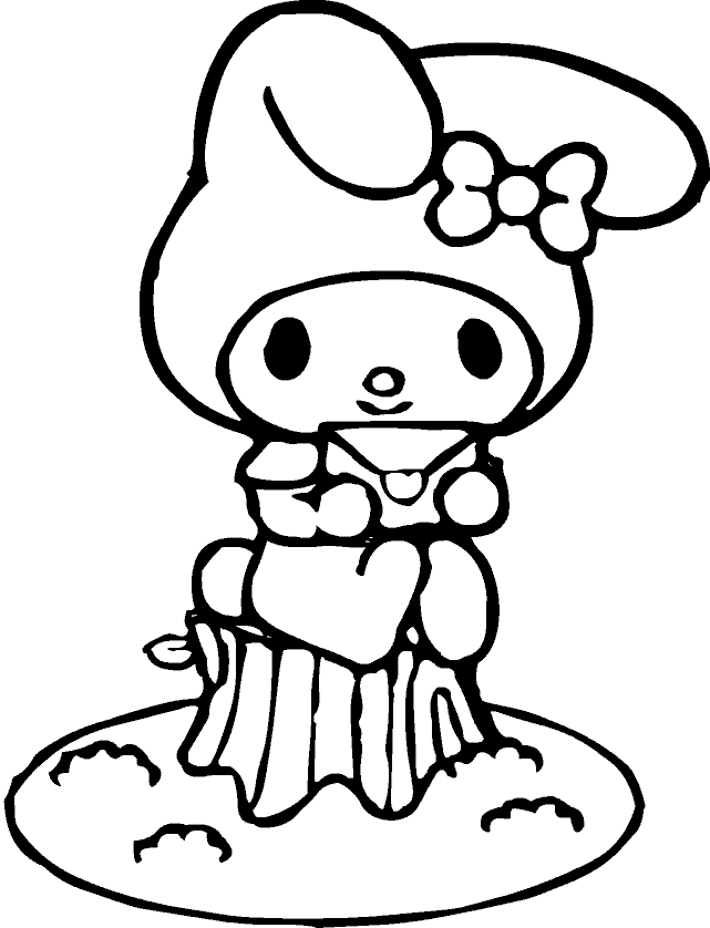 Lots of my melody coloring pages hello kitty colouring pages cute coloring pages manga coloring book