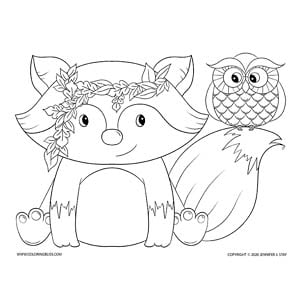 Fall and autumn coloring pages â enjoy the festive season