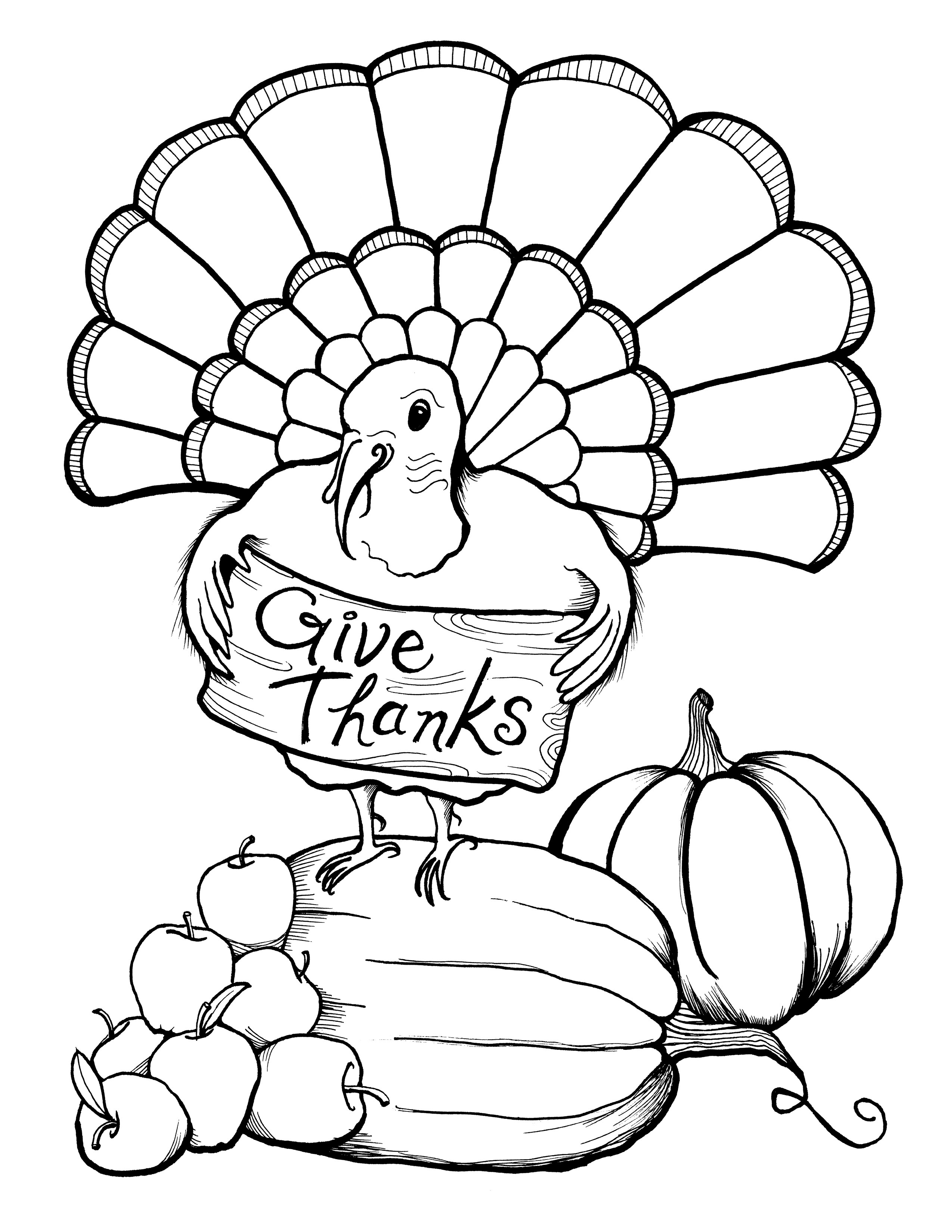 November coloring pages