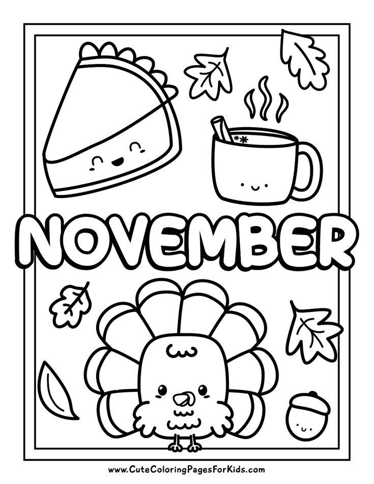 November coloring pages free printables for kids kindergarten coloring pages preschool coloring pages thanksgiving coloring sheets