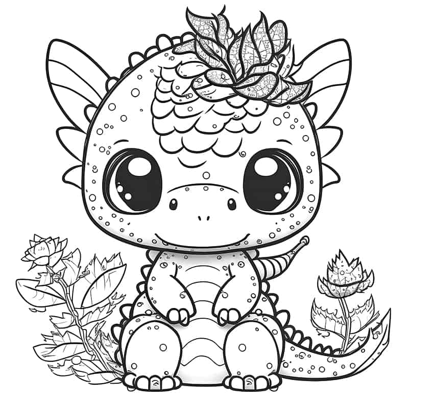 Baby animal coloring pages