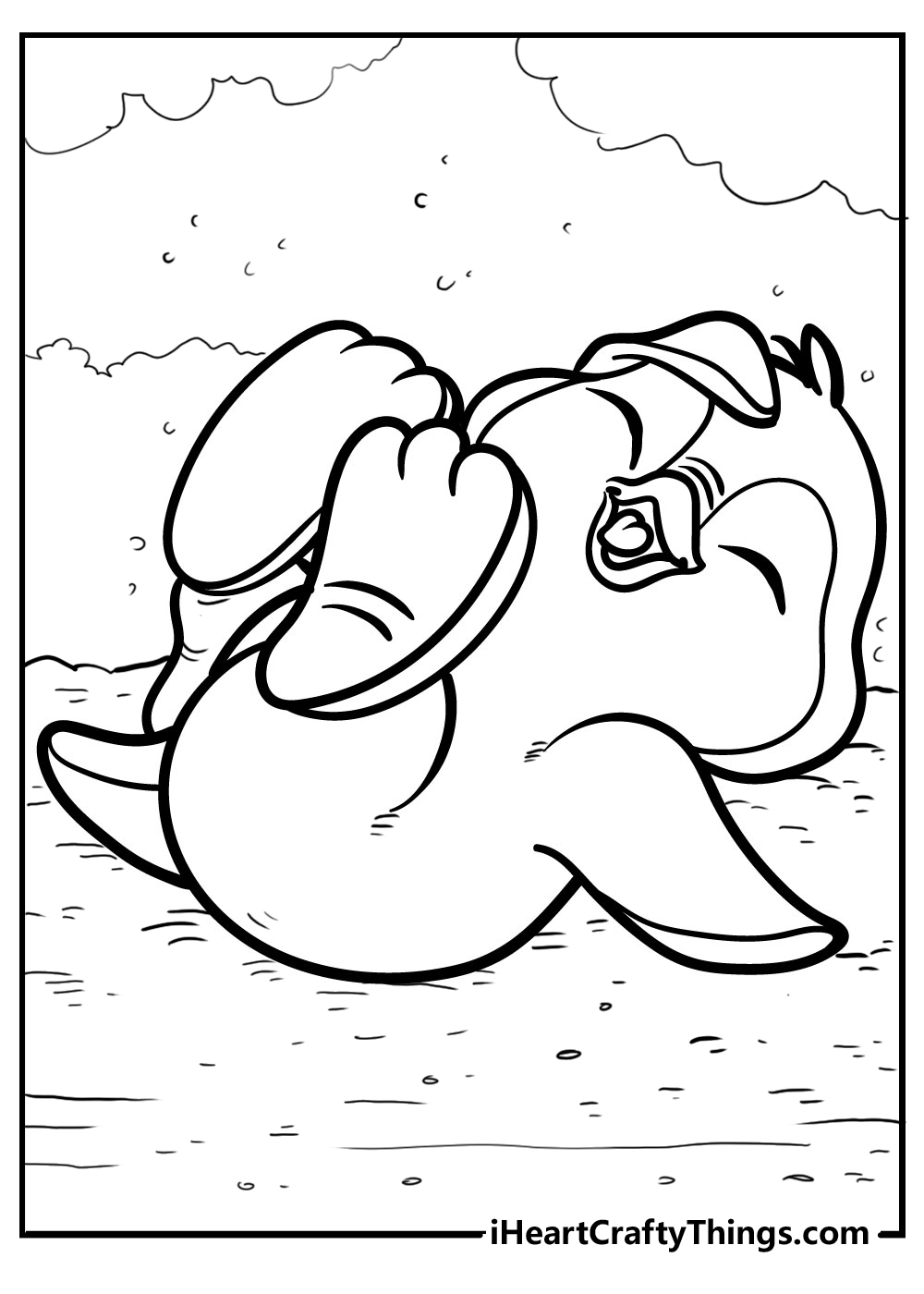 Penguin coloring pages free printables