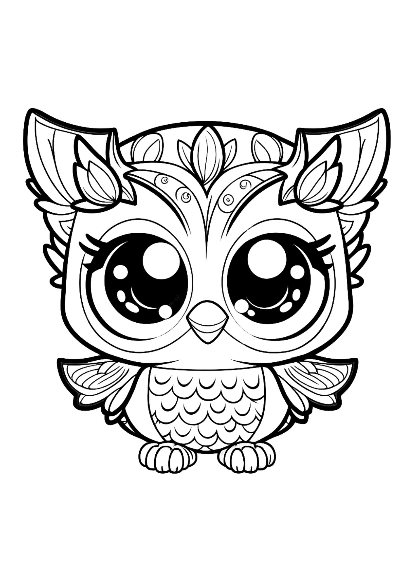 Hoot hoot owl coloring pages for everyone â free and printable