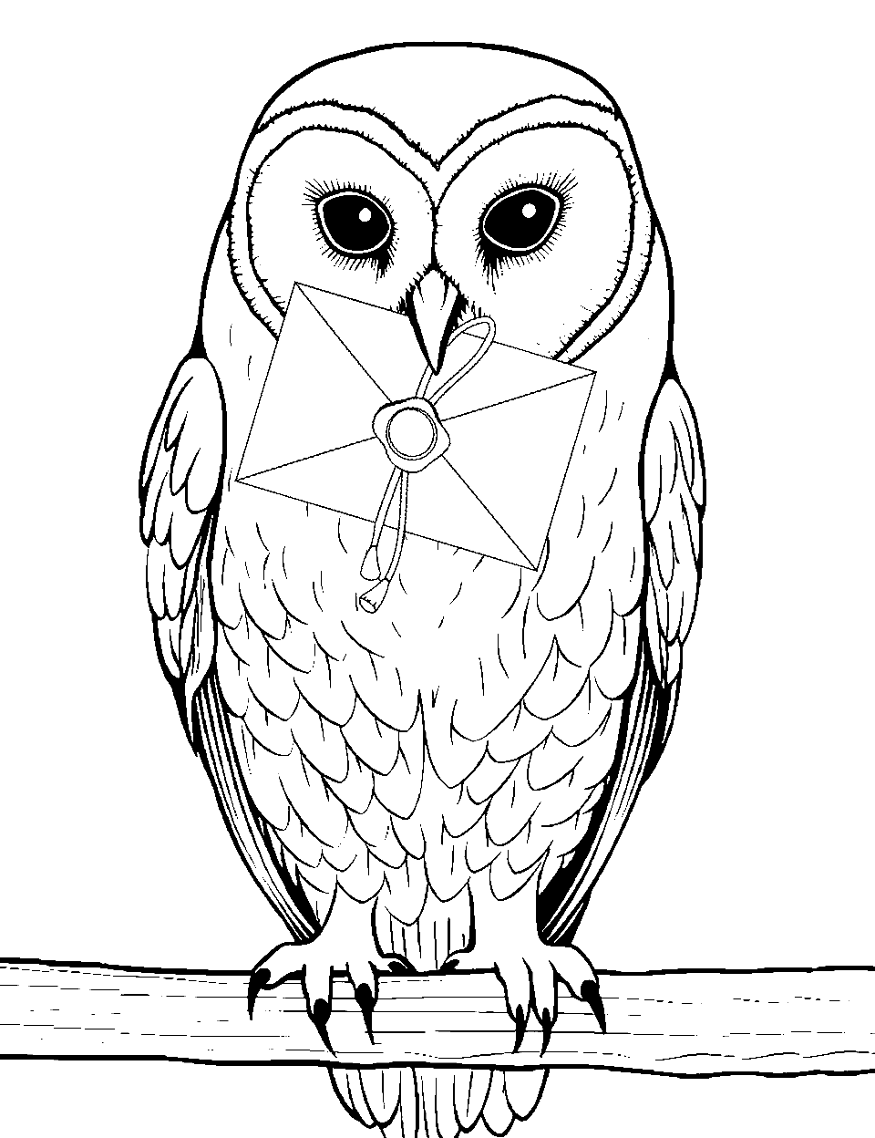 Owl coloring pages free printable sheets