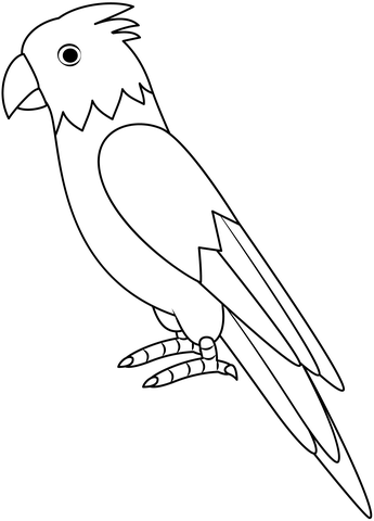 Parrots coloring pages free coloring pages