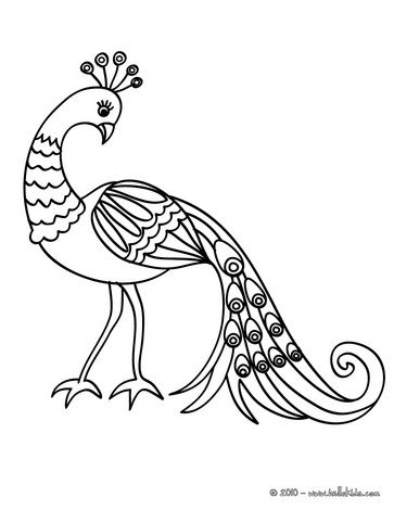 Bird coloring pages