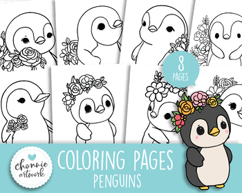 Printable penguin coloring pages penguin coloring sheets coloring book for kid