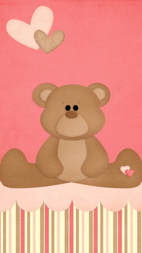 Pink teddy wallpaper phone bear wallpaper teddy bear wallpaper cute wallpapers