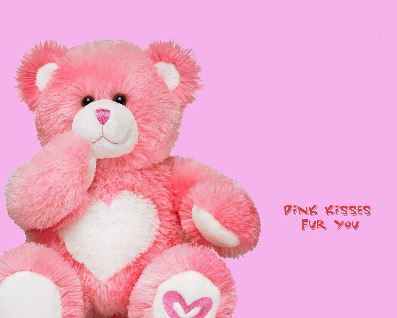 Pink teddy bear wallpapers