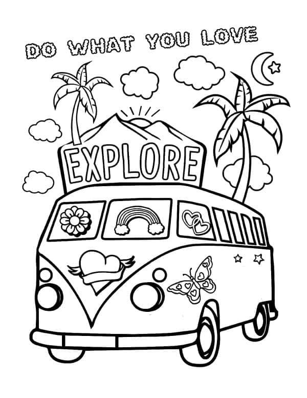 Preppy coloring pages pdf