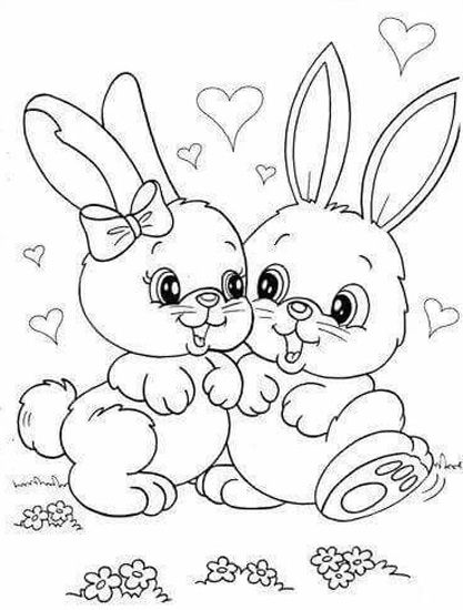 Beautiful rabbit coloring pages for kids in bunny coloring pages easter coloring pages easter bunny colouring