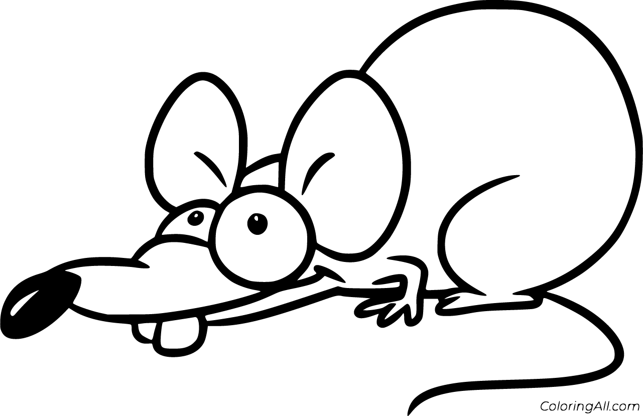 Rat coloring pages
