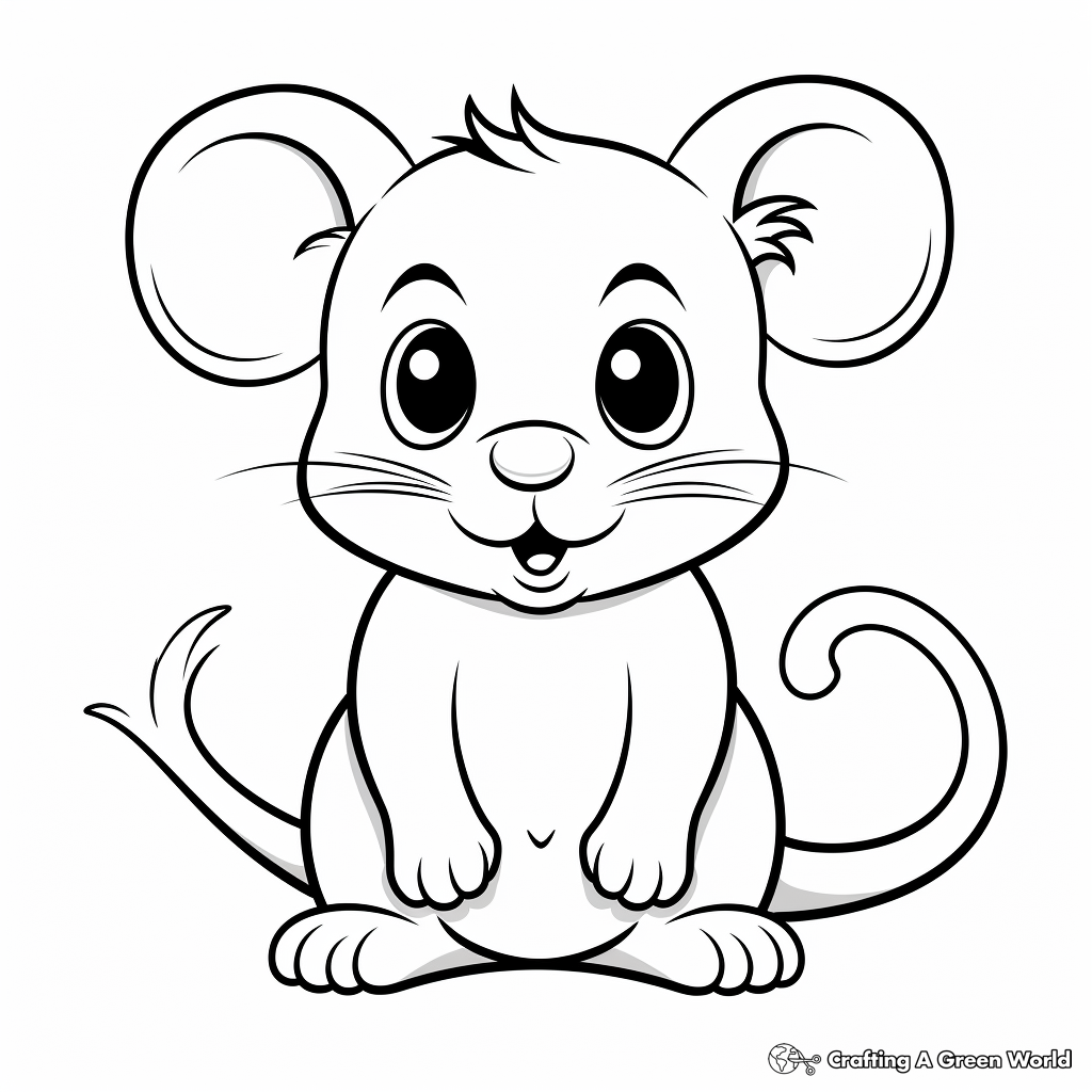 Rat coloring pages