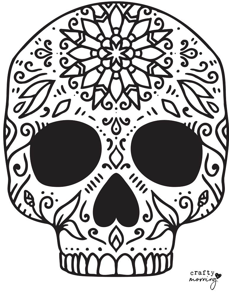 Free printable skeleton coloring pages