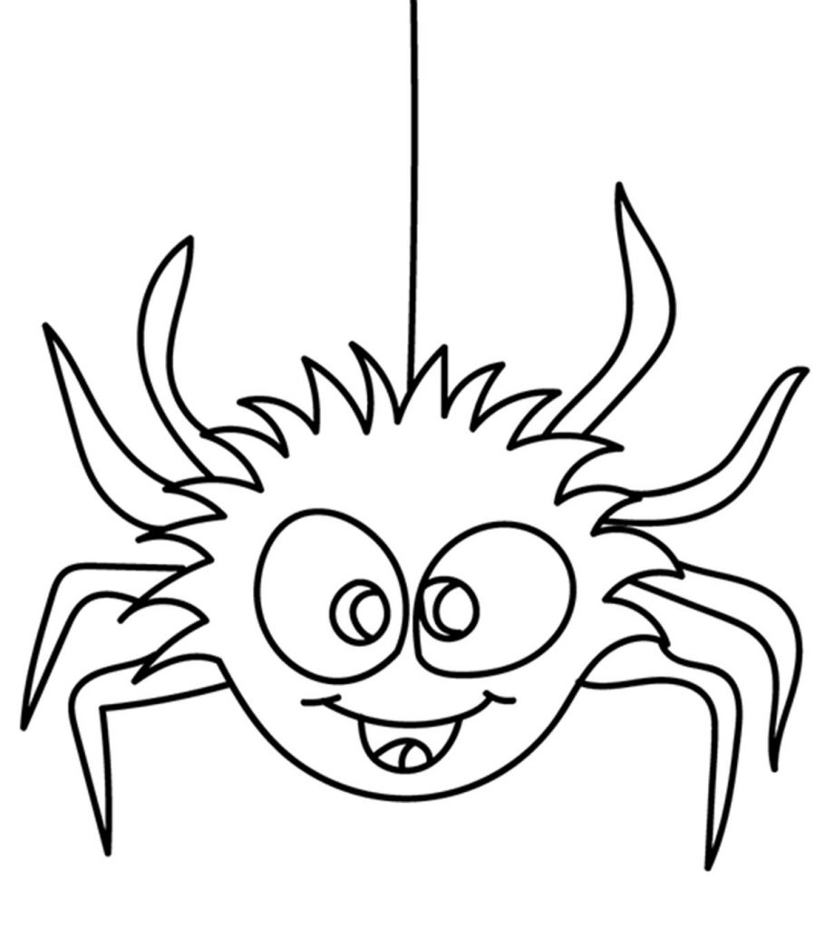 Top free printable spider coloring pages online