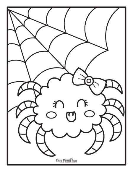 Printable spider coloring pages â sheets