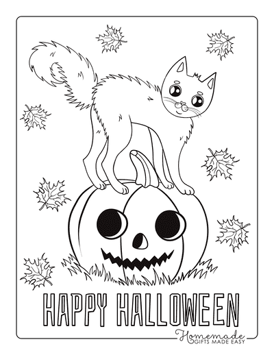 Free printable halloween coloring pages