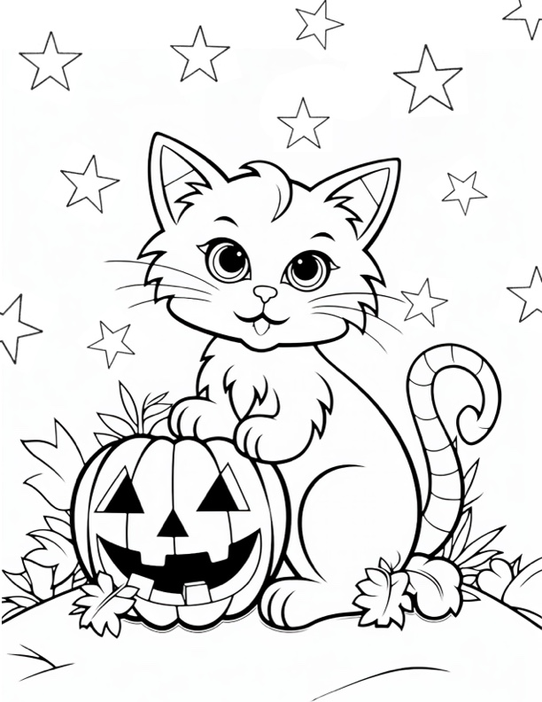 Printable halloween coloring sheets unique