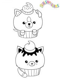 Squishmallow coloring pages printable for free download