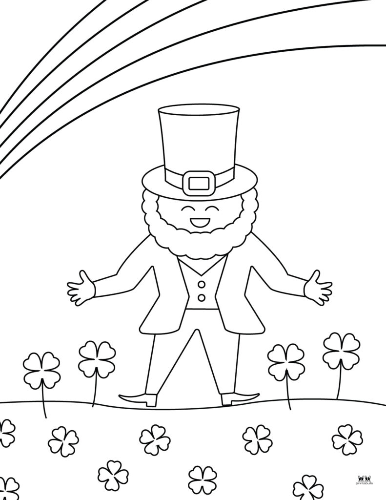 St patricks day coloring pages