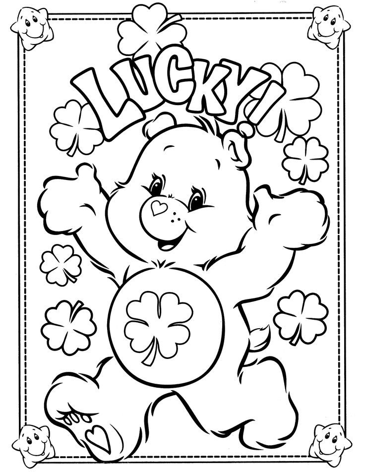 Free st patricks day coloring pages