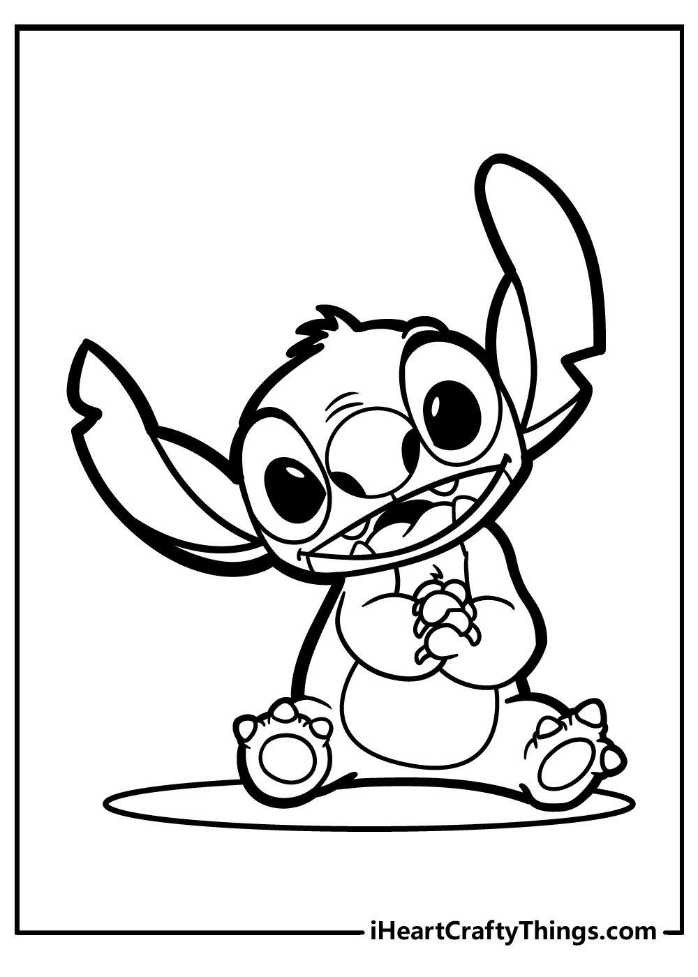 Lilo stitch coloring pages free printables