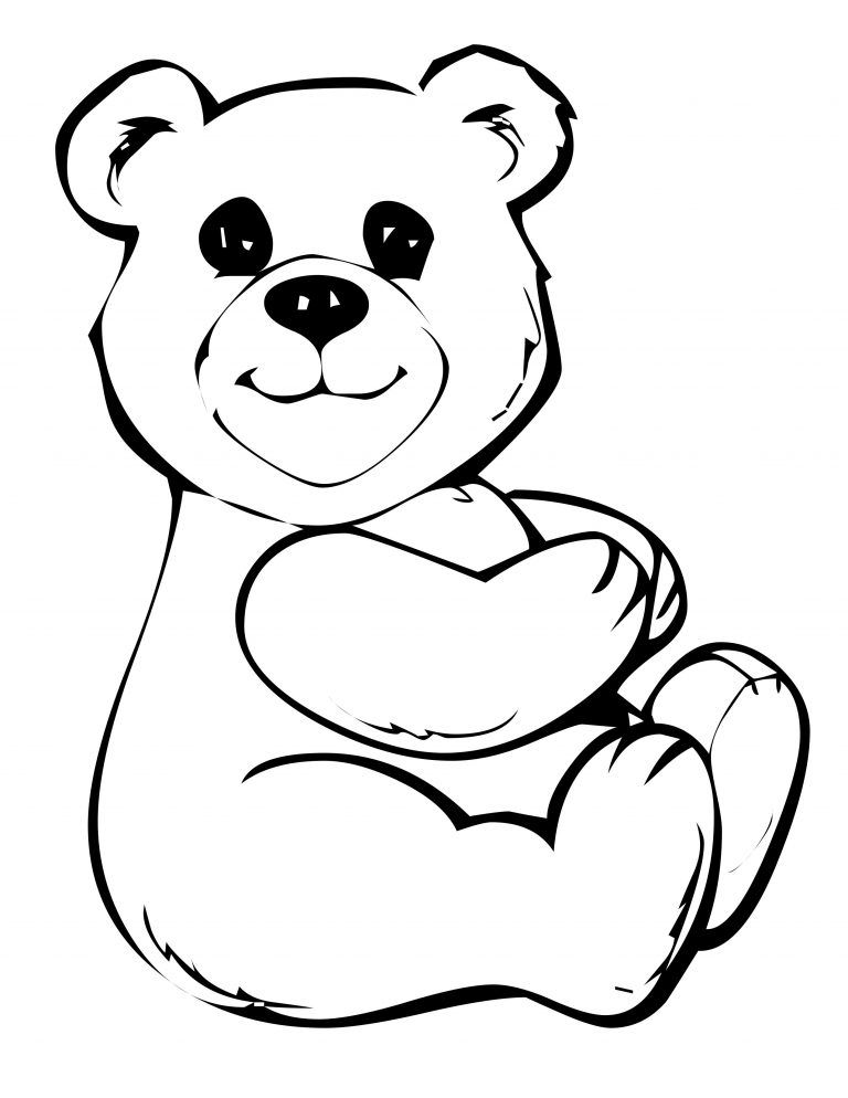 Free printable teddy bear coloring pages for kids bear coloring pages teddy bear coloring pages polar bear coloring page