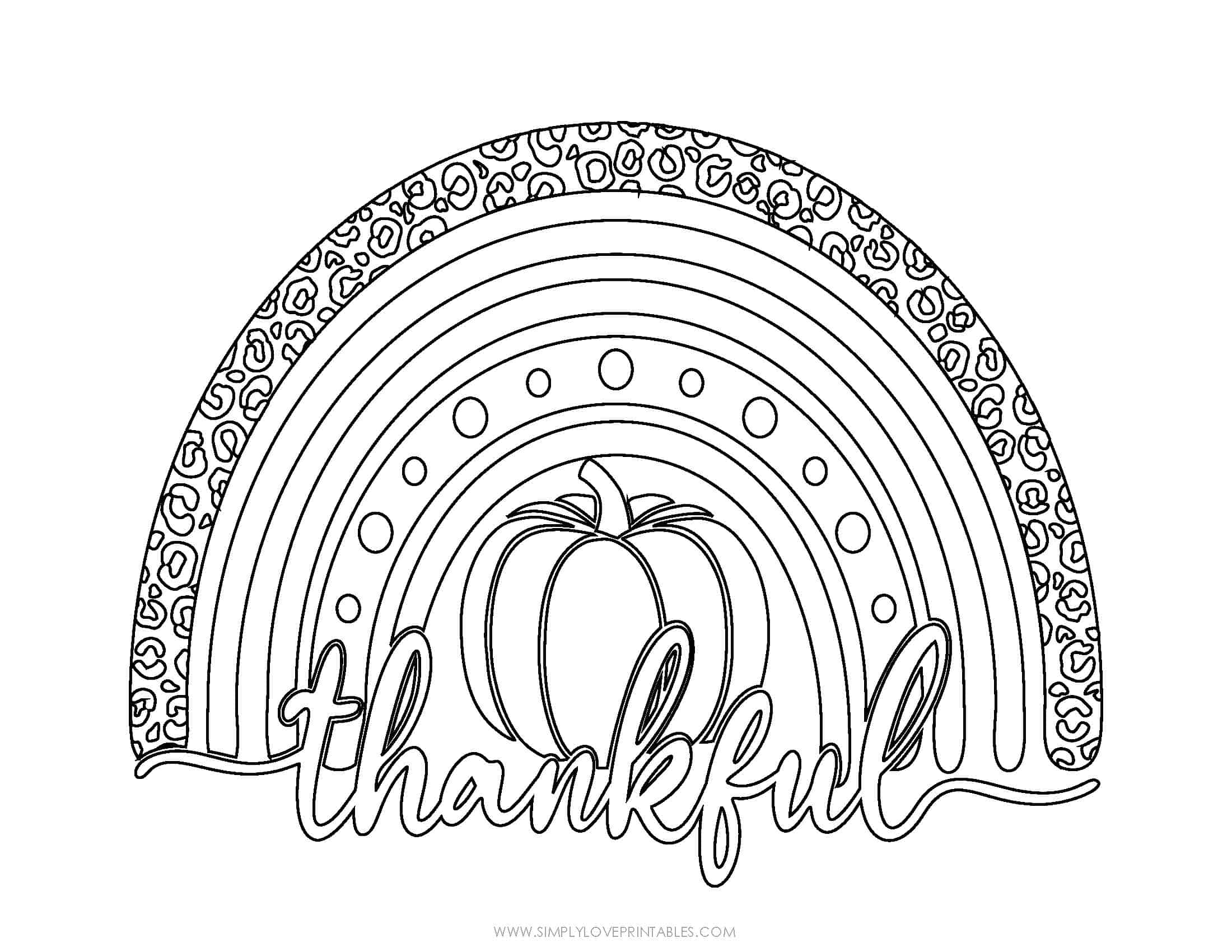 Thanksgiving coloring pages