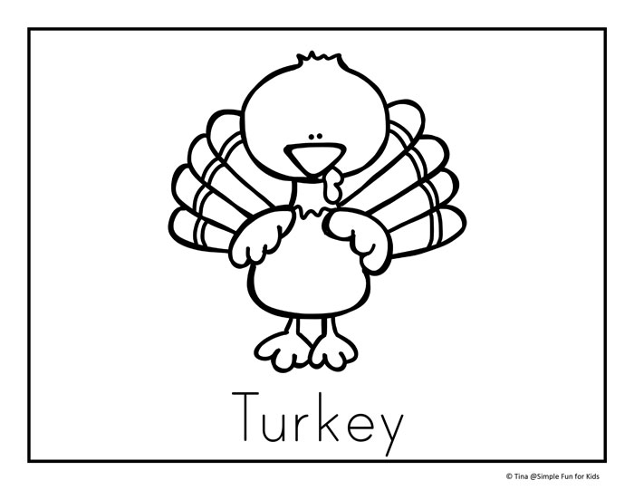 Thanksgiving coloring pages